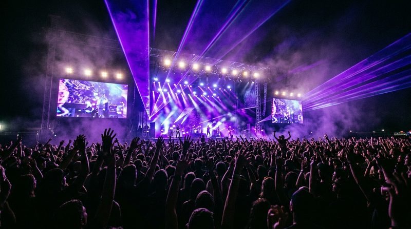 Konser ve festival kalabalığı